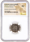 Tetricus I BI Double-Denarius AD 271-274 NGC AU Ancient Roman Coin