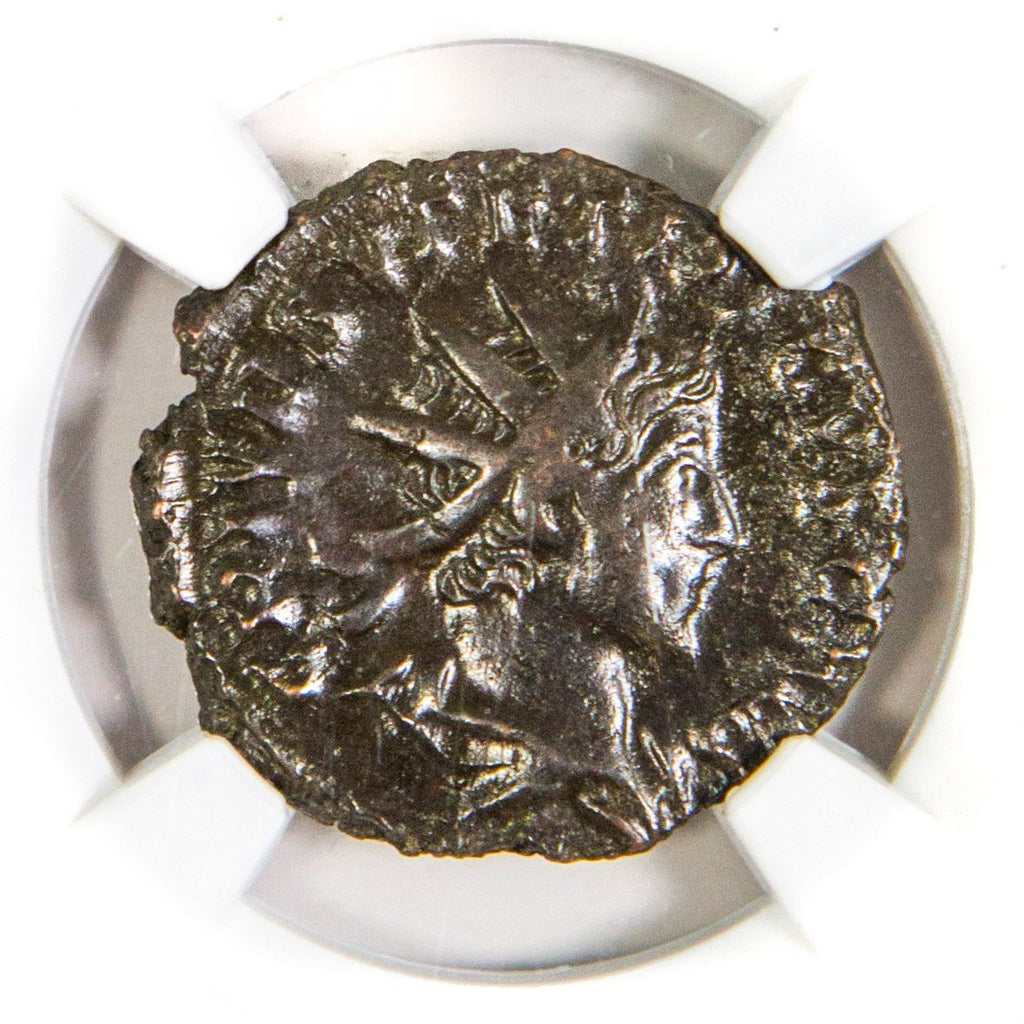 Tetricus II BI Double-Denarius AD 274 NGC VF Ancient Roman Coin — image 2