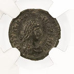 Theodosius I AE Nummus AD 379-395 NGC XF Ancient Roman Coin — image 2