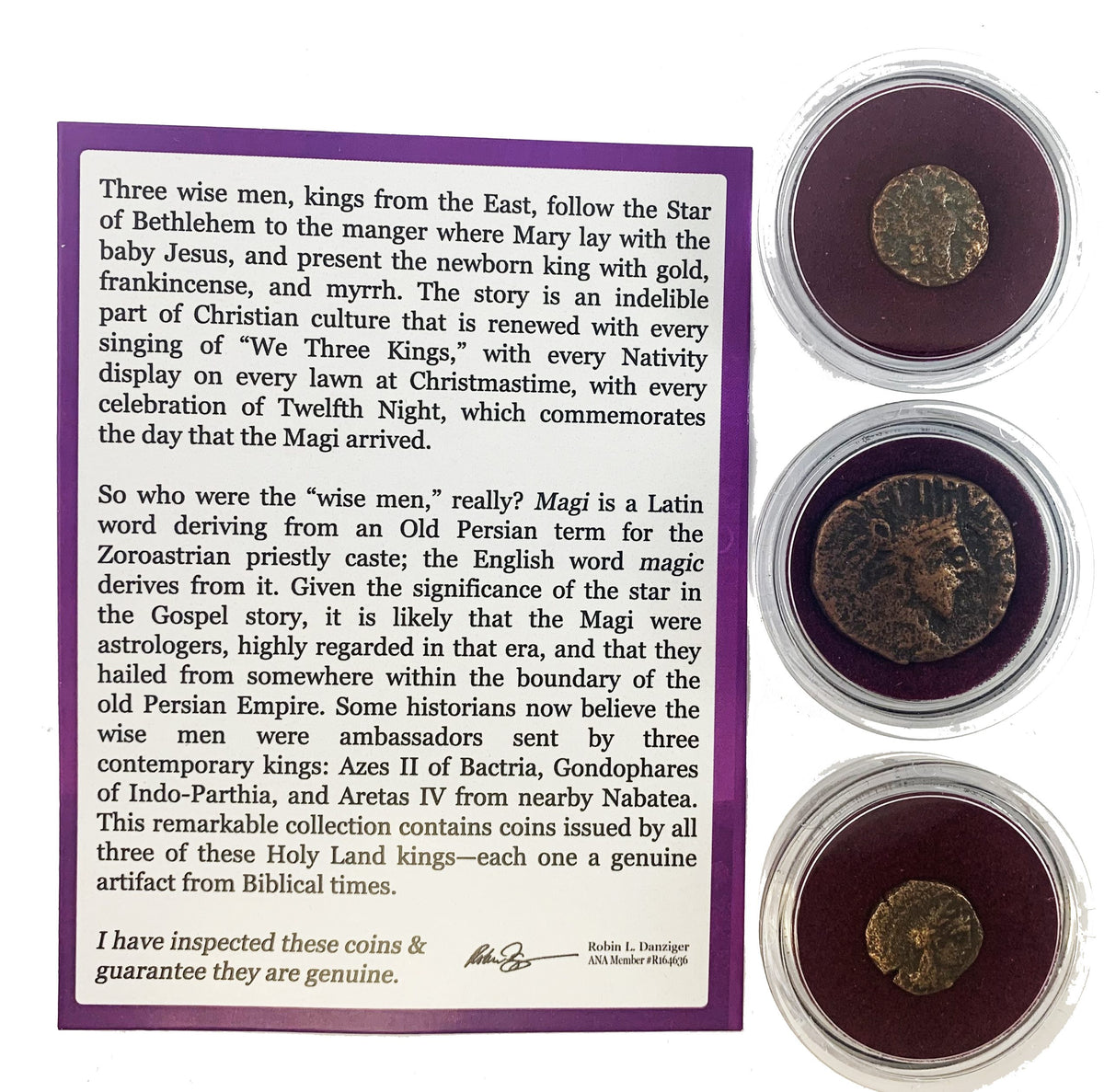 Three Kings: Journey of the Magi (three coin boxed collection) - image 4