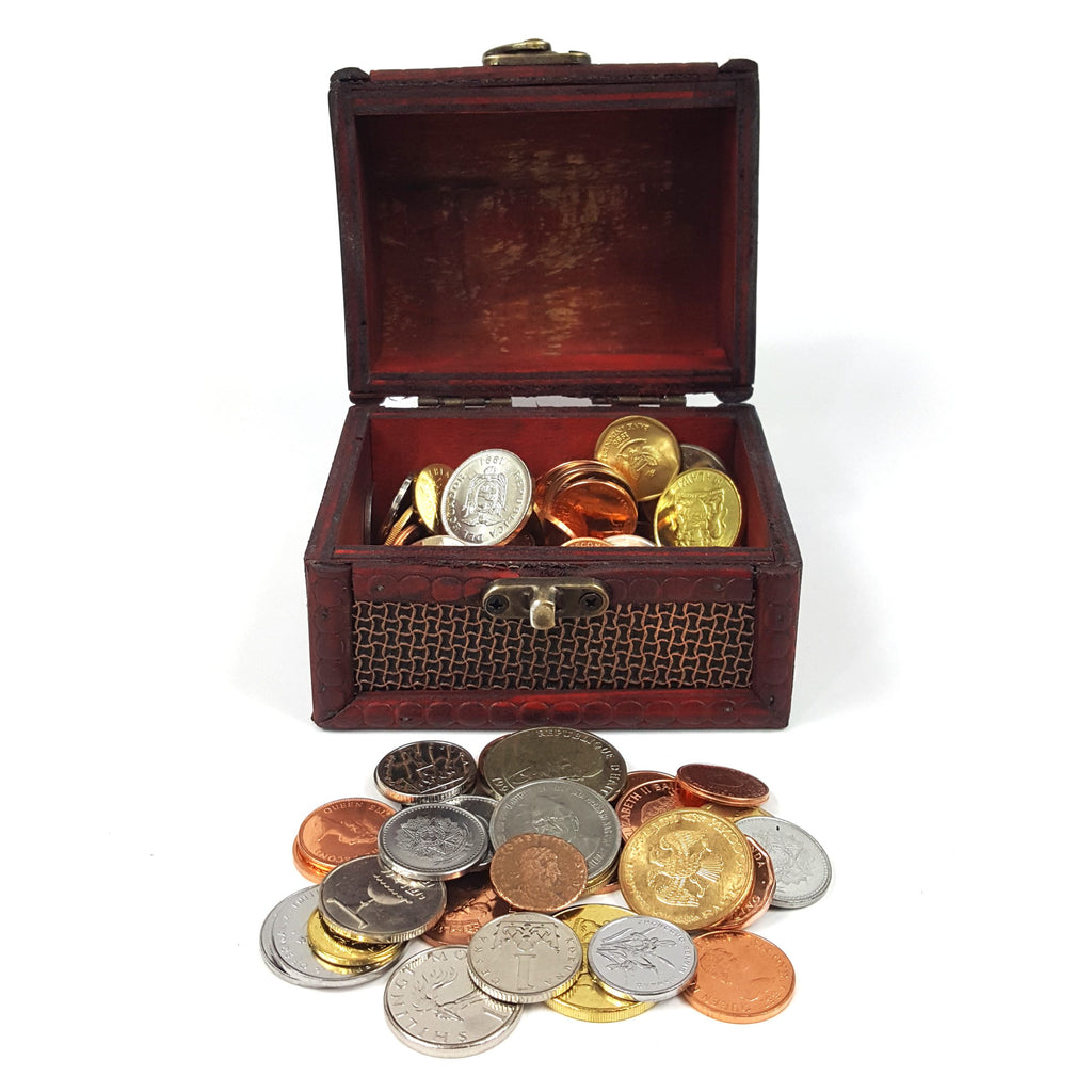 Treasure Box: One pound of mixed world coins PLUS one ancient Roman bronze - image 4