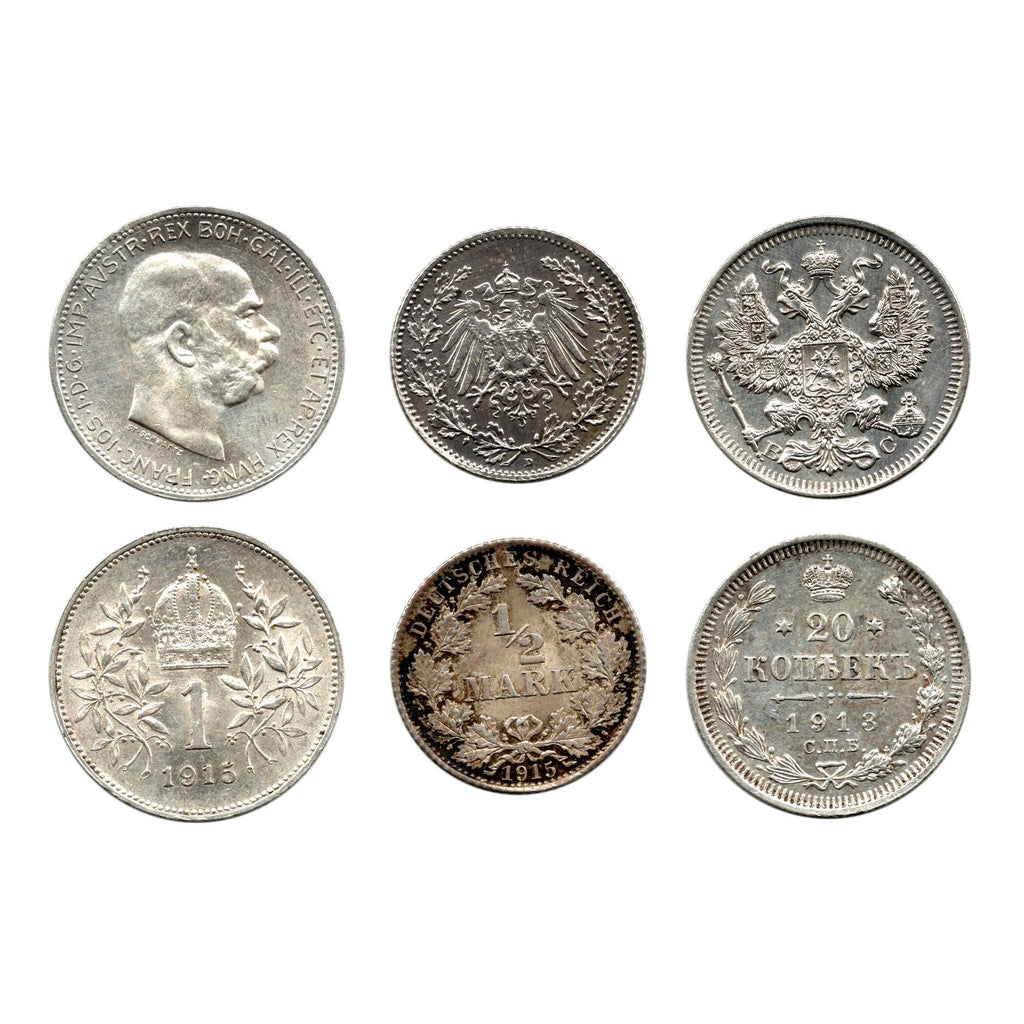 The Last Royal Houses Of Europe: Box of 3 Silver Coins (Three-Coin Box) - image 3