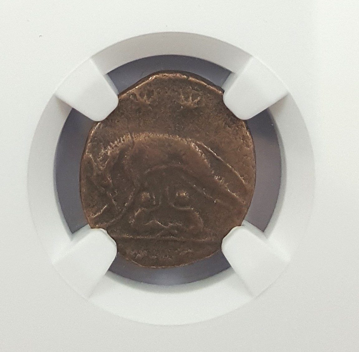 Urbs Roma (AD 330–346) Roman Empire AE3/AE4 Nummus NGC F representative stock photograph 3