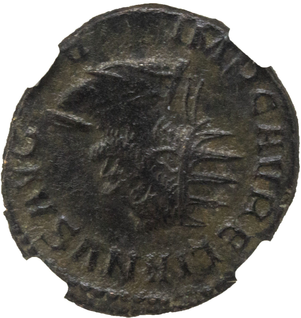 Vabalathus and Aurelian BI Double-Denarius AD 270-272 NGC VF Ancient Roman Coin — image 3