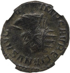 Vabalathus and Aurelian BI Double-Denarius AD 270-272 NGC VF Ancient Roman Coin — image 3