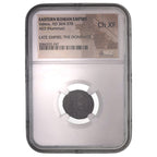 Valens AE3 Nummus AD 364-378 NGC CH-XF Ancient Roman Coin