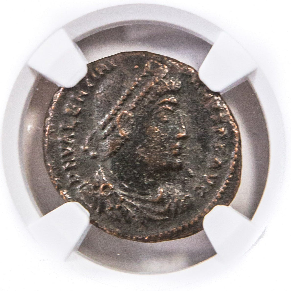 Valentinian I AE3 Nummus AD 364-375 NGC VF Ancient Roman Coin — image 2