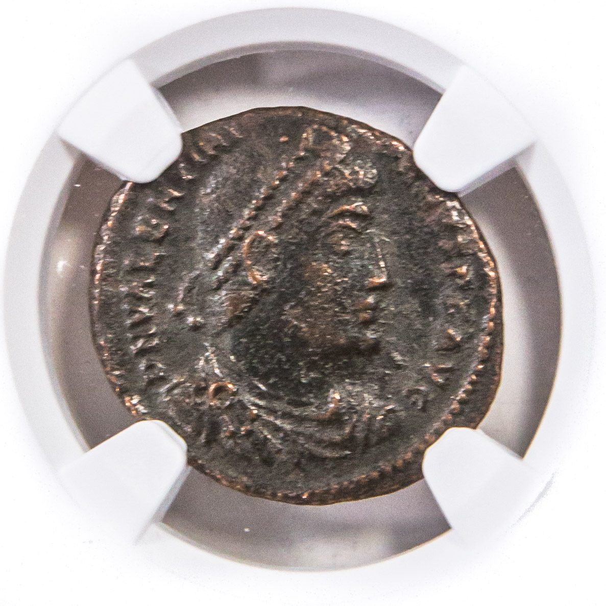 Valentinian I AE3 Nummus AD 364-375 NGC VF Ancient Roman Coin — image 2