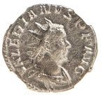 Valerian I BI Double-Denarius AD 253-260 NGC F Ancient Roman Coin — image 2