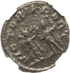 Valerian II BI Double-Denarius AD 256-258 Issue as Caesar NGC F Ancient Roman — image 3