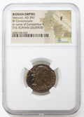Vetranio BI Centenionalis AD 350 NGC F Ancient Roman Coin