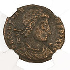 Vetranio BI Centenionalis AD 350 NGC VF Ancient Roman Coin — image 2
