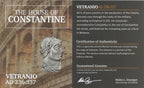 Vetranio BI Centenionalis AD 350 NGC VF Ancient Roman Coin — image 3