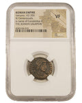 Vetranio BI Centenionalis AD 350 NGC VF Ancient Roman Coin
