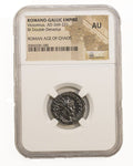 Victorinus BI Double-Denarius AD 269-271 NGC AU Ancient Roman Coin