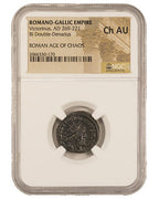 Victorinus BI Double-Denarius AD 269-271 NGC CH-AU Ancient Roman Coin — image 4
