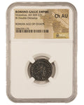 Victorinus BI Double-Denarius AD 269-271 NGC CH-AU Ancient Roman Coin