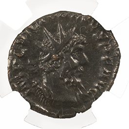 Victorinus BI Double-Denarius AD 269-271 NGC XF Ancient Roman Coin — image 2