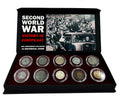 Victory in Europe Day, 1945-2025-80th Anniversary / 10 Coin Boxed Collection