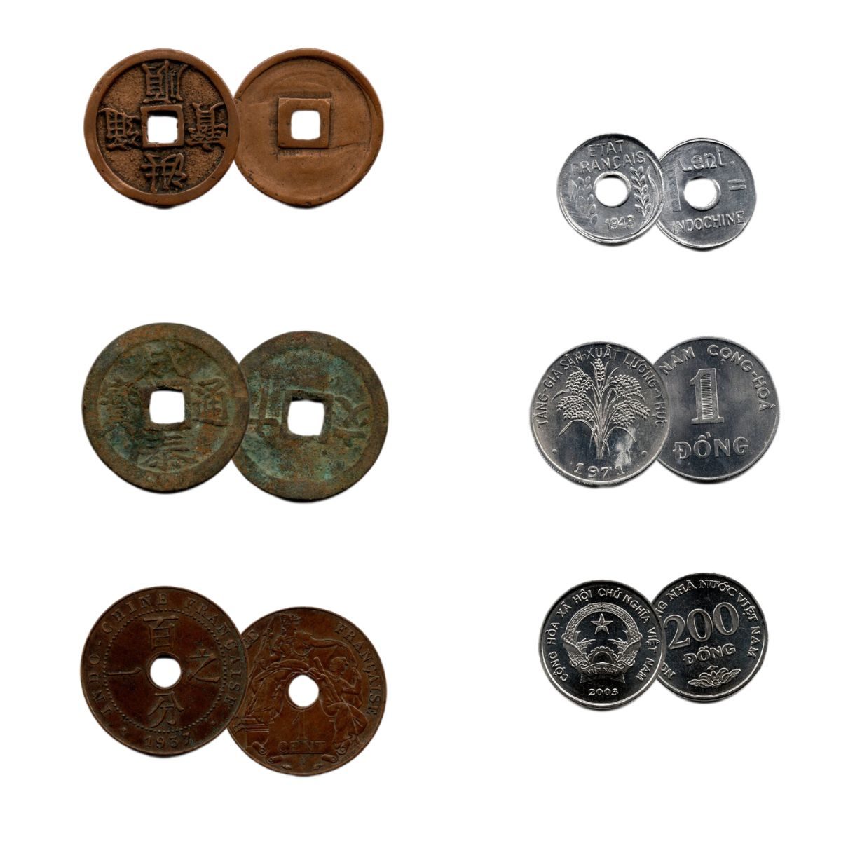 Vietnam: A 6-Coin Collection (Six-Coin Box) - image 2