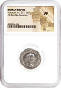 Volusian AR Double-Denarius AD 251-253 NGC VF Ancient Roman Coin