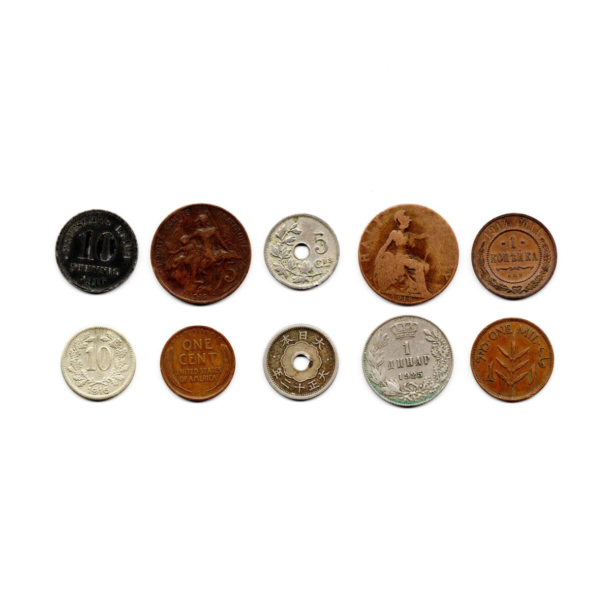 World War One and the Map of the Modern World (10 Coin Set) - image 6