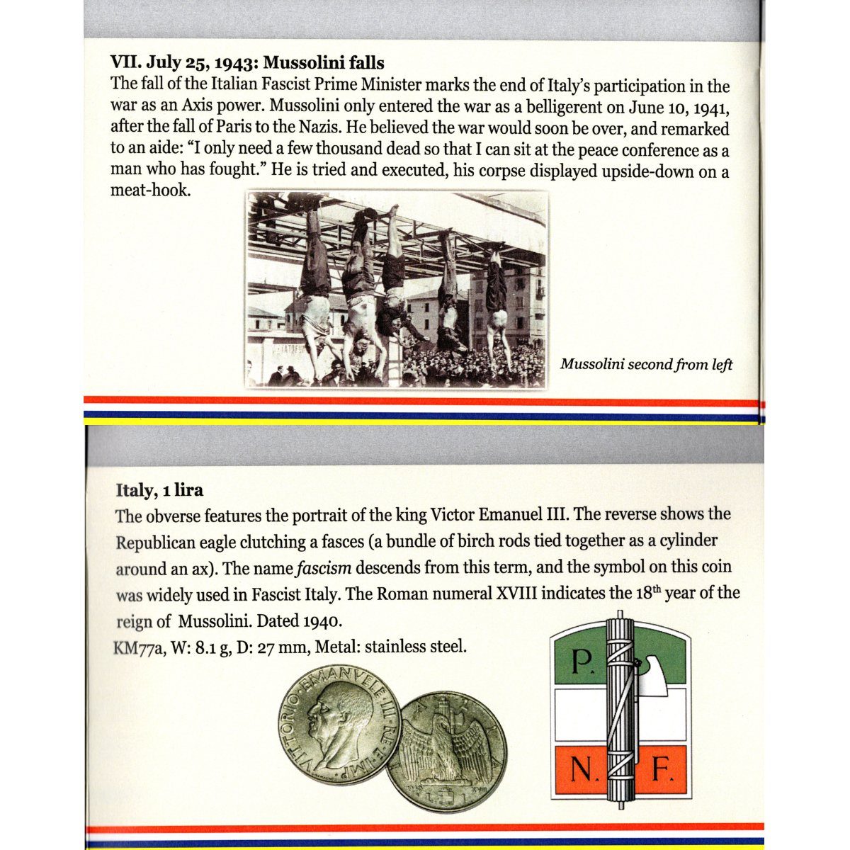 Triumph & Tragedy Box: The Second World War European Theater (WWII) (Eight-Coin - image 10